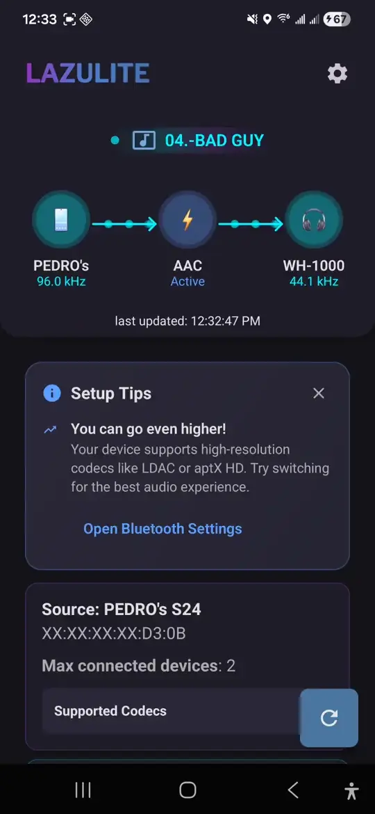 Lazulite App Screenshots